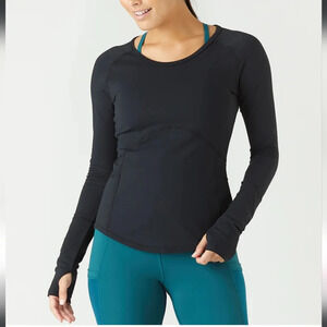 Glyder Glow Long Sleeve,‎ Black ,Size Medium